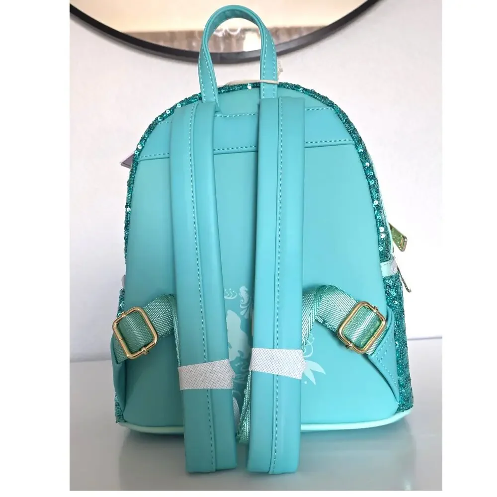 Loungefly Disney The Little Mermaid Sequin Collection Mini Backpack NWT - Picture 6 of 8